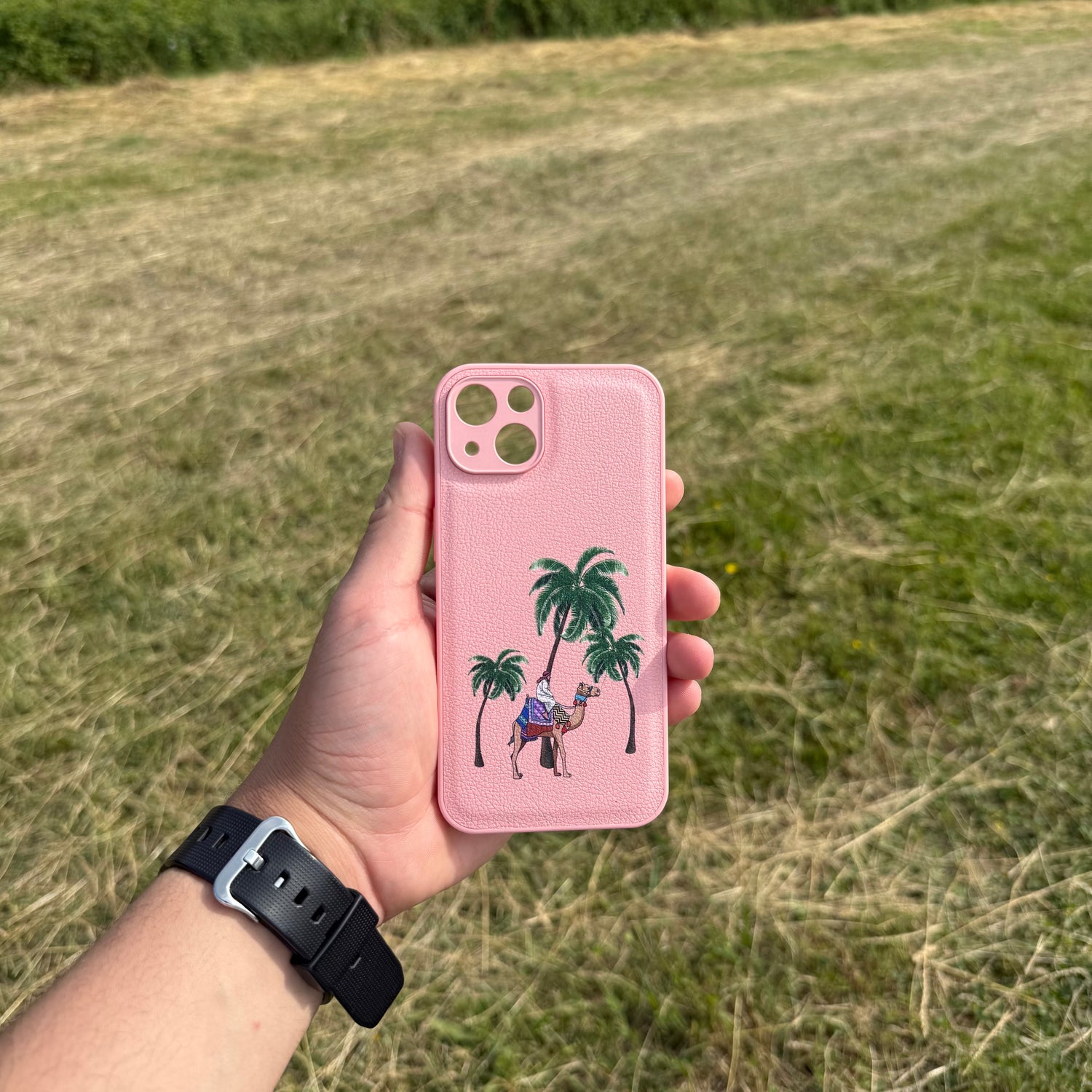 Oasis Pink phone case