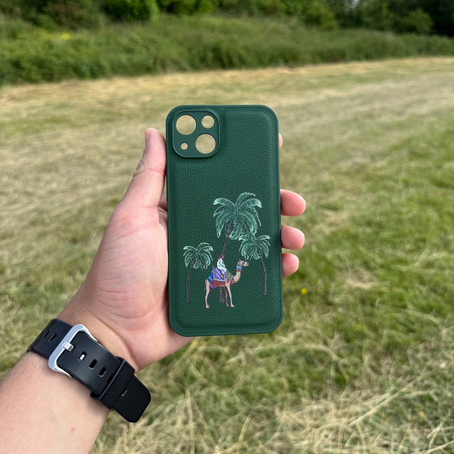 Oasis Green phone case