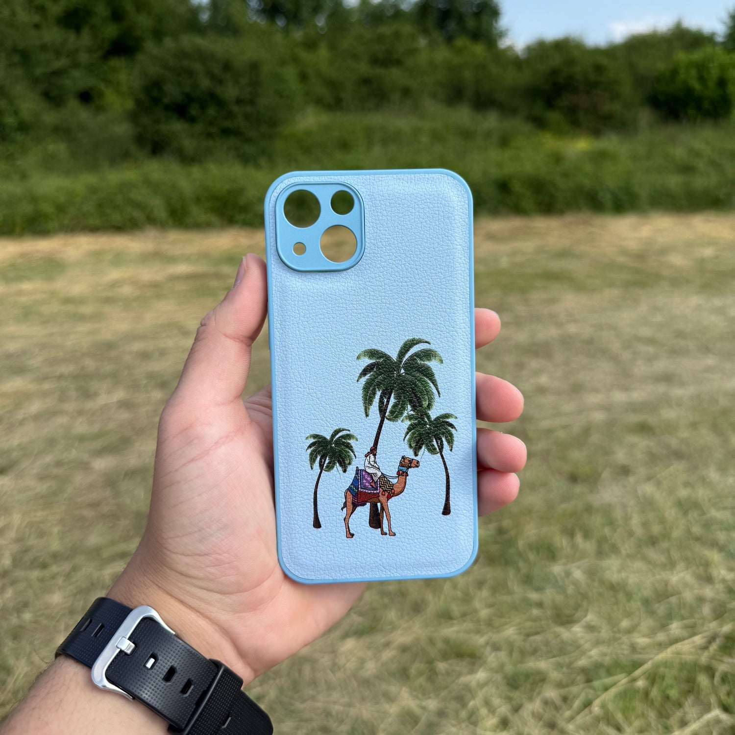 Oasis Blue phone case