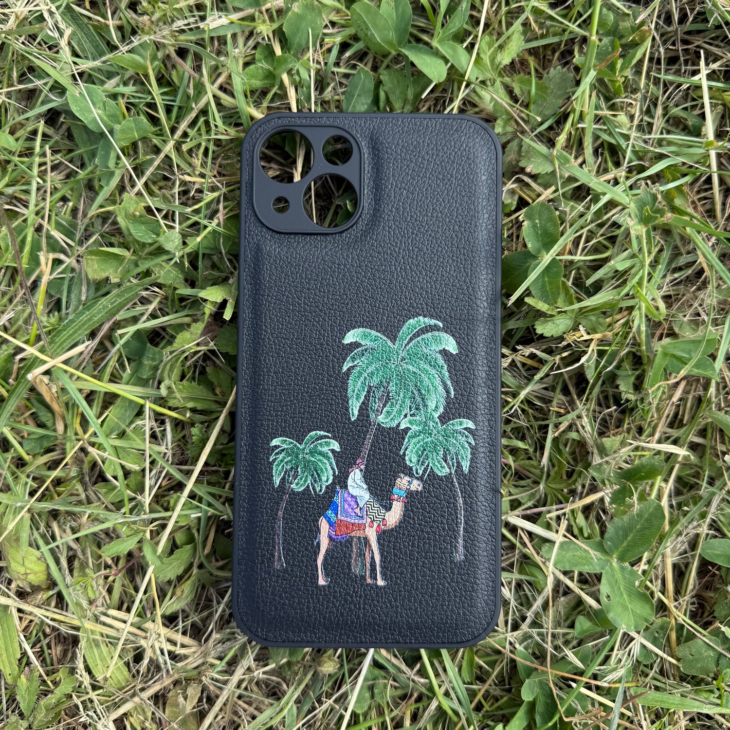 Oasis Black phone case