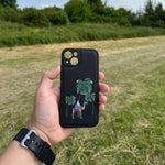 Oasis Black phone case