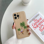 Oasis Brown phone case